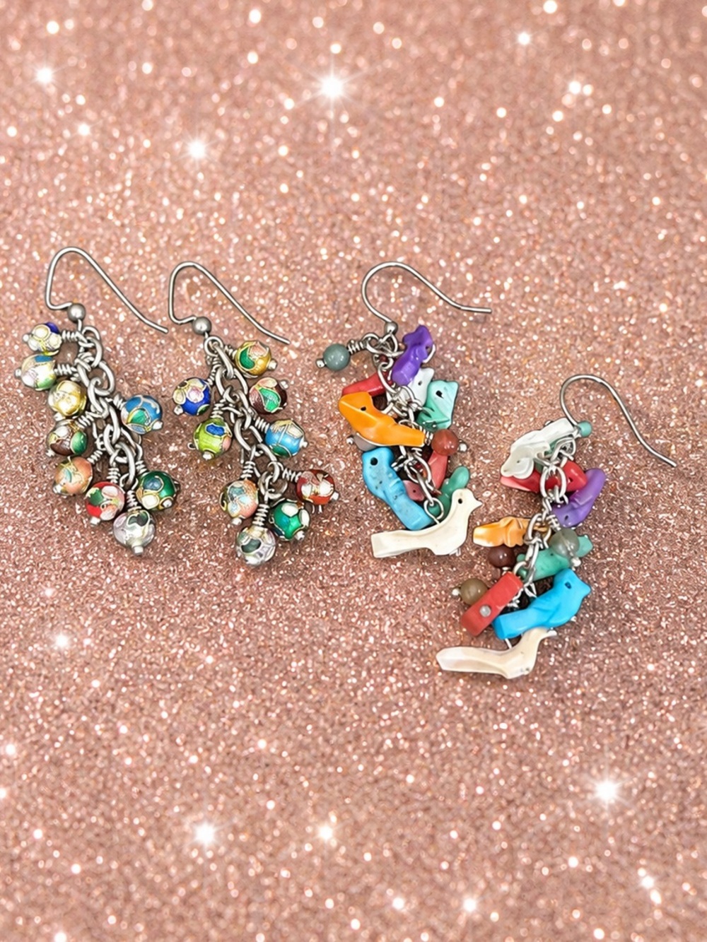 Pair of 2 Cha Cha Earrings